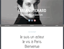 Tablet Screenshot of fabianrichard.com